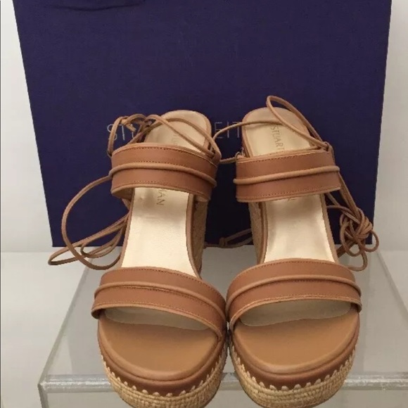 Stuart Weitzman Wedge Sandals - Picture 4 of 6